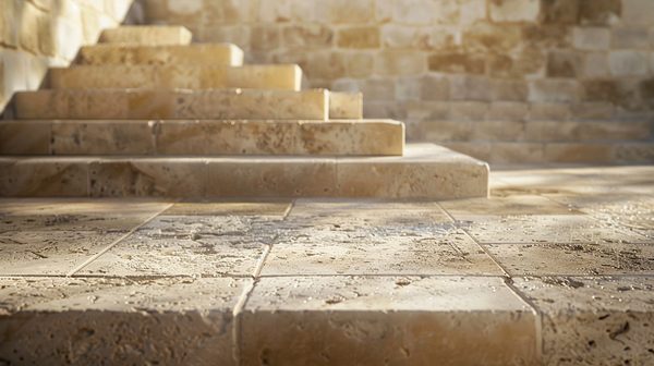 Coût et pose de travertin extérieur : ce qu'il faut savoir