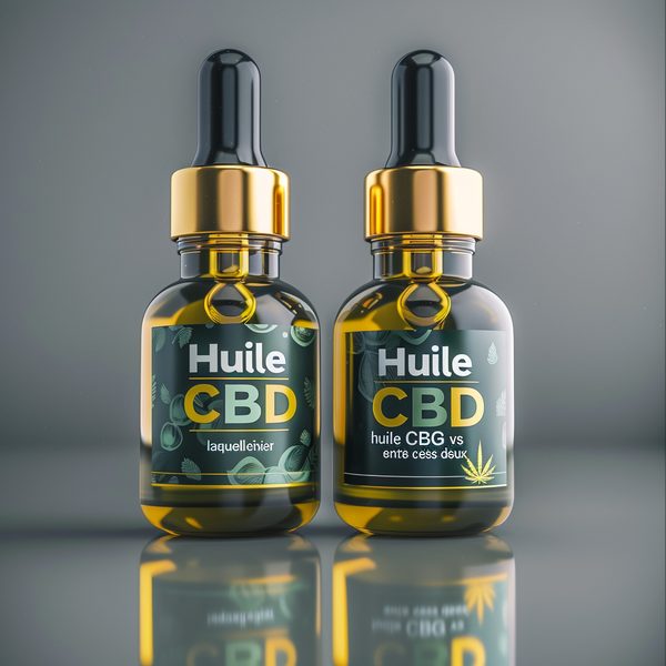 Huile de cbd vs huile de cbg : laquelle choisir entre ces deux ?